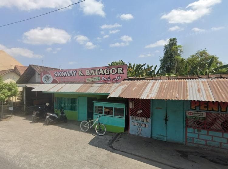 Tempat makan Siomay dan Batagor Pak JK dekat dengan kampus UMY. (Google Street View)