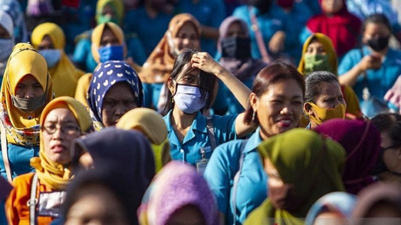 UMP Jateng terendah di Indonesia. (Tirto/Antara)