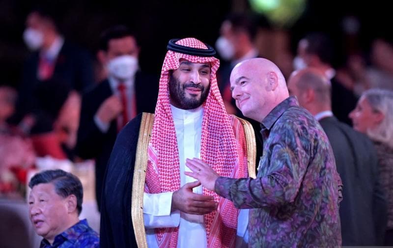 Arab Saudi membantah tuduhan pelanggaran hak asasi manusia. (Antara/Media Center G20 Indonesia/Fikri Yusuf)