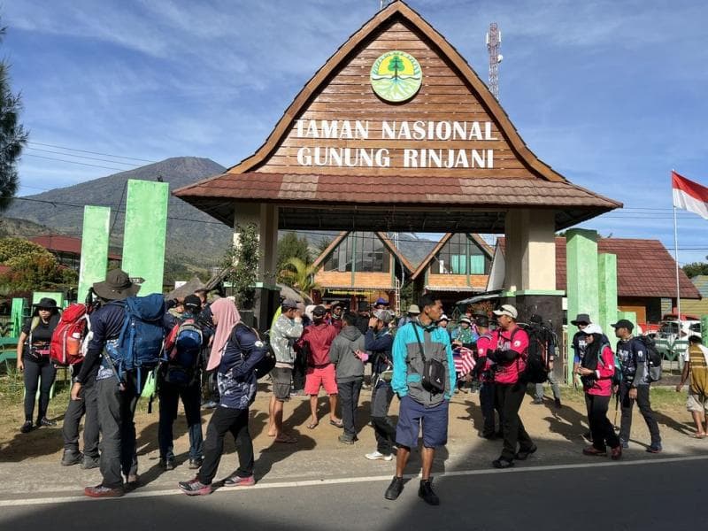 Pendakian Gunung Rinjani akan ditutup selama 3 bulan sejak 1 Januari 2025. (Ruangriang)