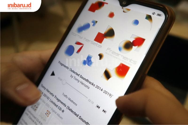 Album <i>Fragments: Selected Soundtrack 2014-2019</i> bisa diakses melalui situs Hemalabel.bandcamp.com. (Inibaru.id/ Gregorius Manurung)