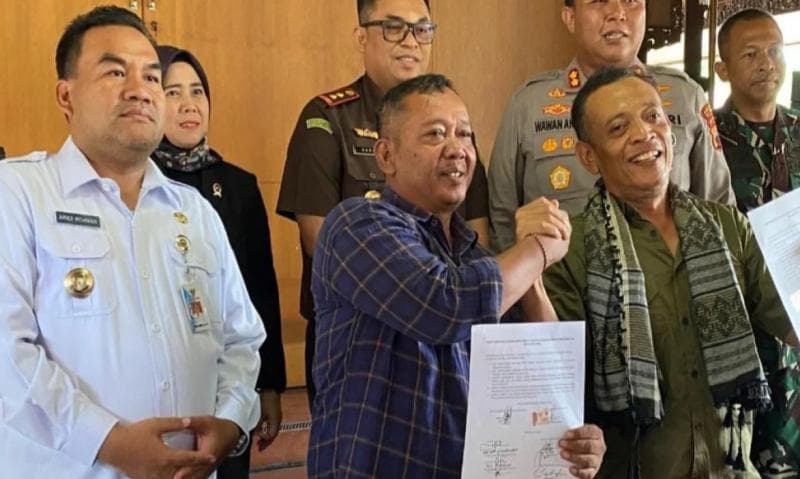 Pihak PP dan GRIB Jaya di Blora sepakat berdamai usai terjadinya bentrokan beberapa hari lalu. (Tvonenews)