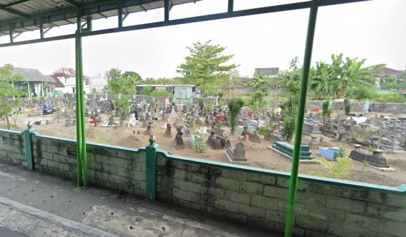 Makam di Kota Yogyakarta. (Googlestreetview)