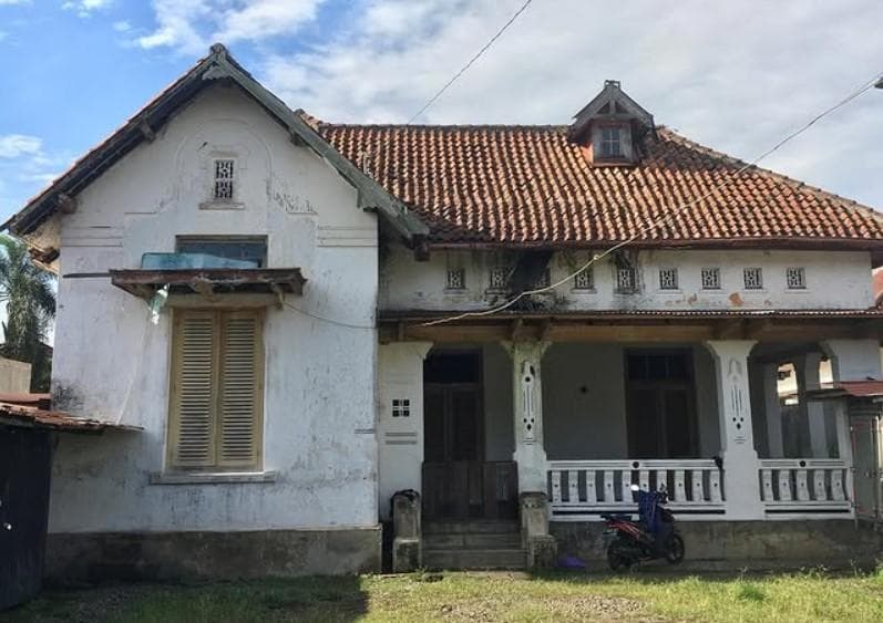 Rumah Gan Thian Keoij di Purbalingga. (IG/netherlandsindies)