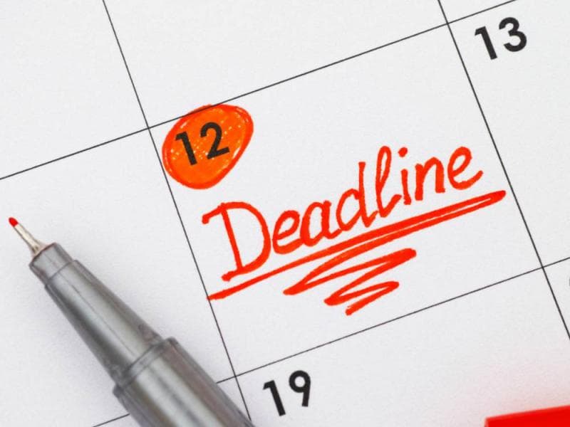 Tentukan deadline lebih awal. (Shutterstock)