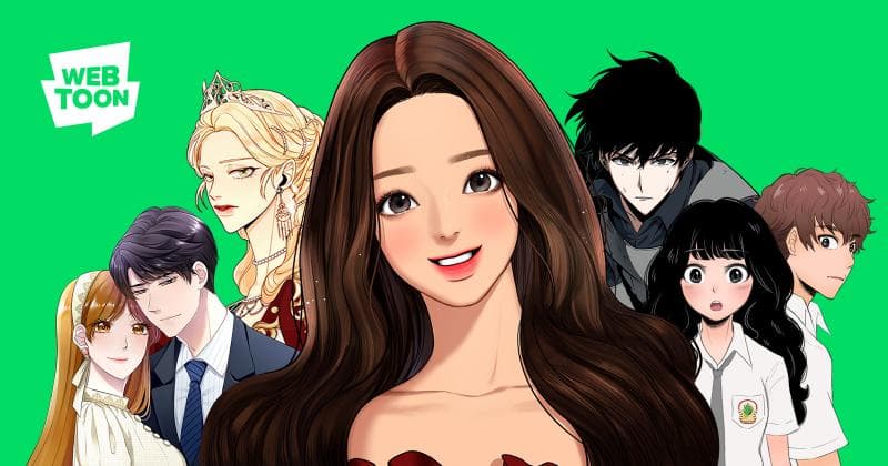 Webtoon, salah satu situs legal untuk membaca manhwa gratis yang bisa kamu coba. (Webtoon)