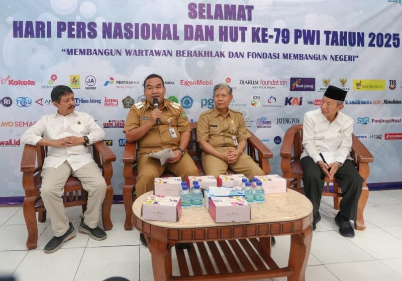 Insan pers perlu tetap mengedepankan kode etik di tengah gempuran AI. (Humas Jateng)