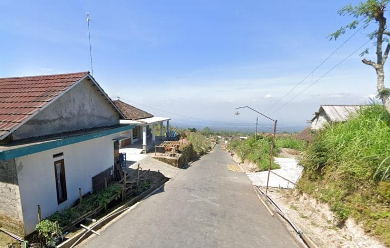 Pemandangan di Dukuh Londonsari di Desa Jombong, Cepogo. (Google Street View)