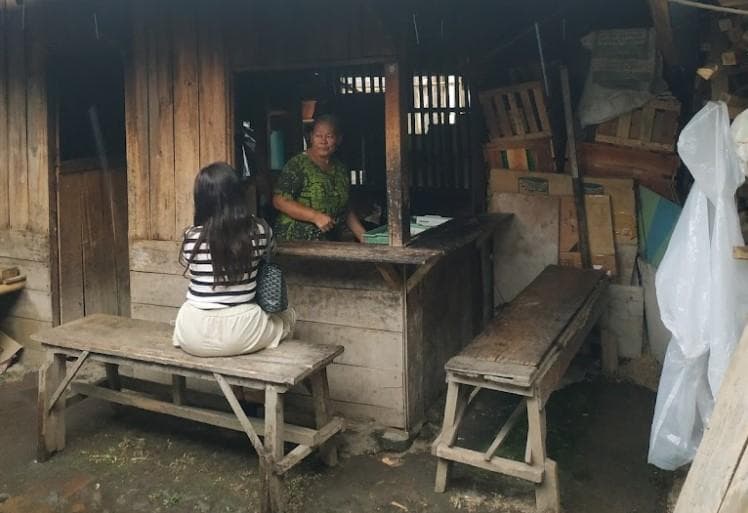 Warung Nasi Megono Bu Murni Wonosobo yang sederhana dan tersembunyi di tengah permukiman warga.(Googleuser/Muhammad Raafi)