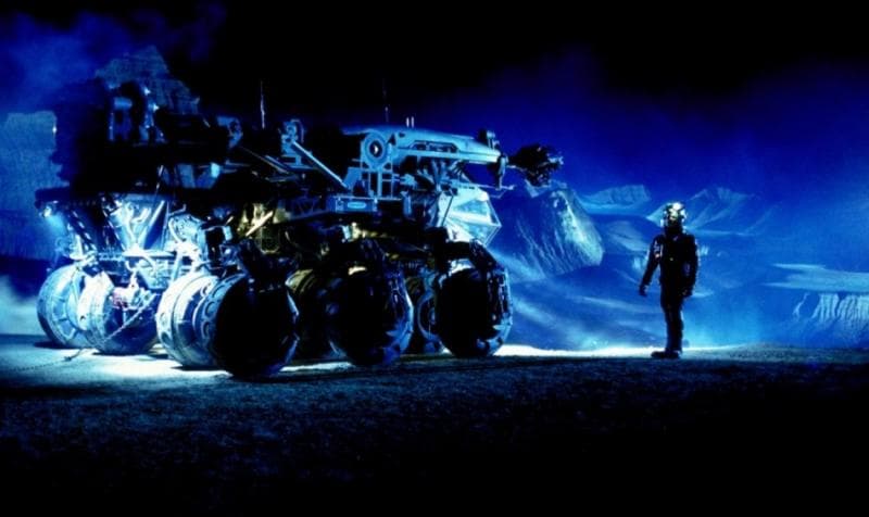 Tim penghancur asteroid di film 'Armageddon'. (Substack)