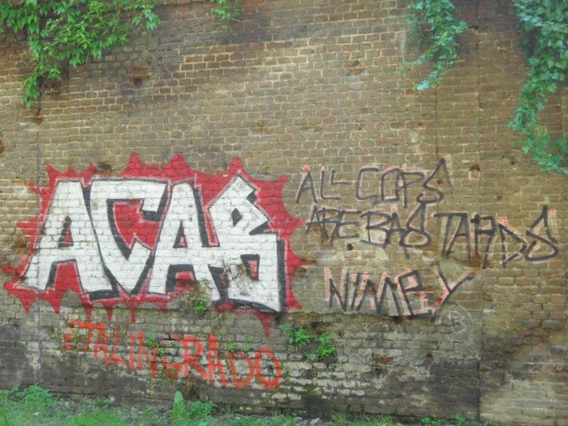 Grafiti ACAB di di Turin, Italia. (Wikimedia)