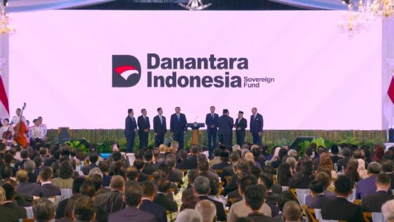 Peluncuran BPI Danantara. (Sekretariat Presiden)