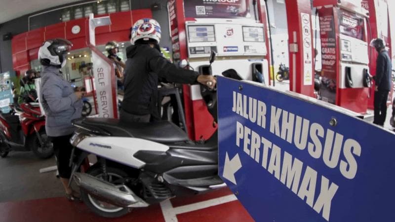 Pertamina menegaskan bahwa produk mereka yang beredar di masyarakat sudah sesuai standar Ditjen Kementerian ESDM. (VIVA/M Ali Wafa)