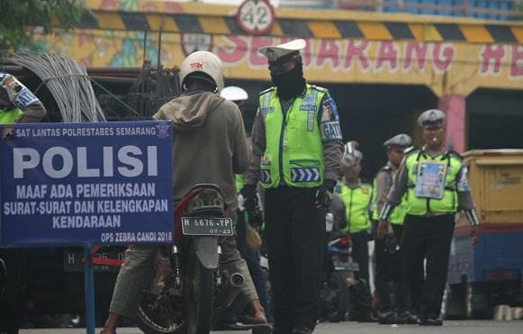 Dishub Kota Semarang tengah menyiapkan check point atau pos pantau untuk memfilter kendaraan yang masuk ke Kota Semarang. (metrojateng.com/Efendi)