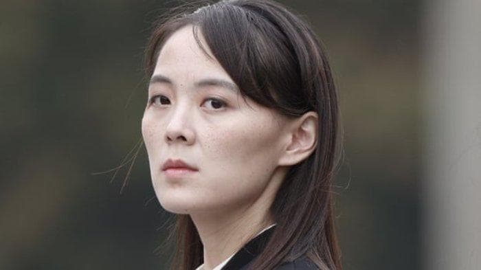 Kim Yo Jong dinilai sebagai pengganti terkuat Kim Jong Un. (AP via The Guardian/Jorge Silva)