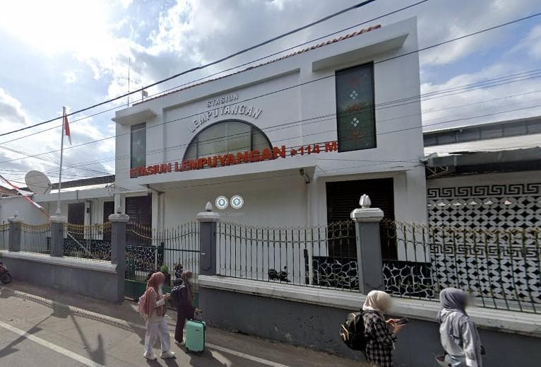 Stasiun Lempuyangan Yogyakarta. (Google Street View)