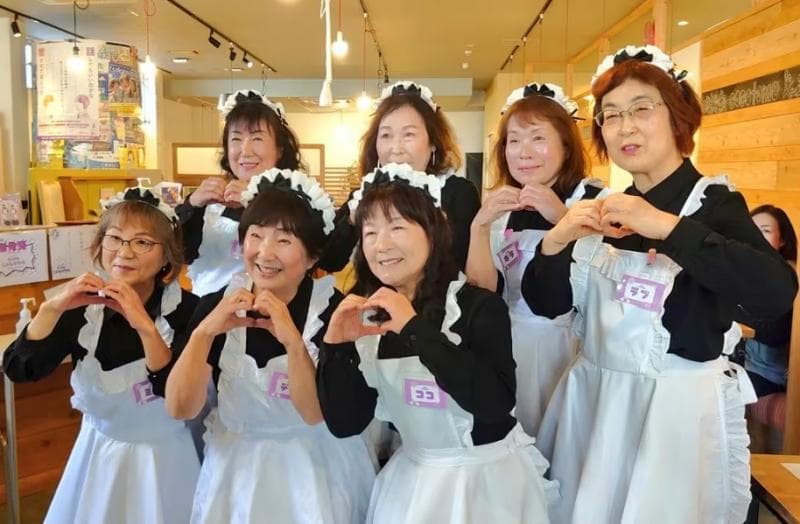 Kafe Shangri-La di Jepang, Hanya Pekerjakan Perempuan Lansia