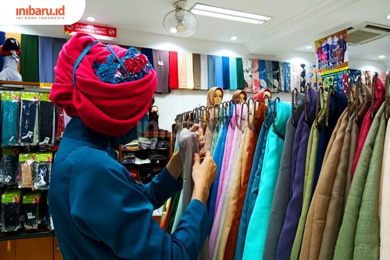 Hijab dnegan niqab kini semakin diminati. (Inibaru.id/ Zulfa Anisah)