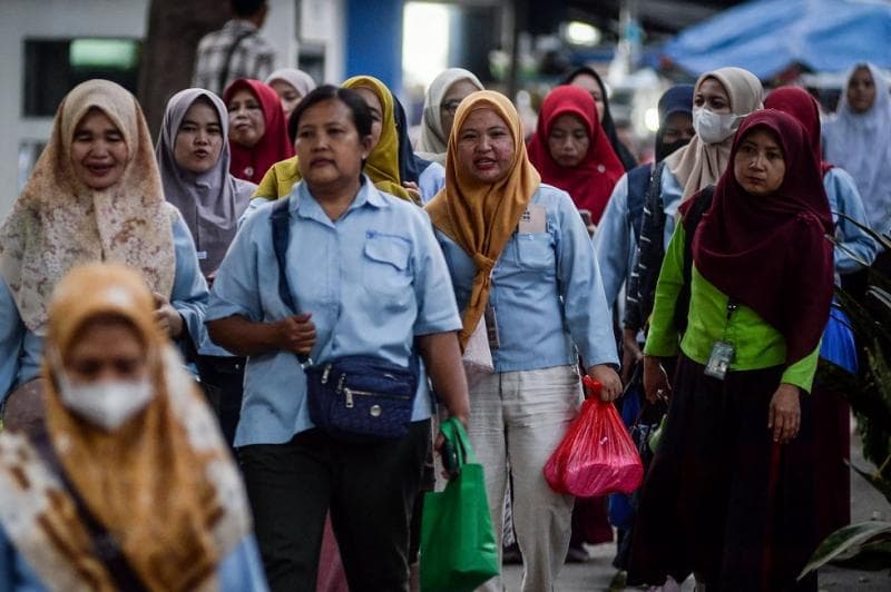 Ada beberapa alasan yang bikin perusahaan masih melakukan badai PHK. (Antara/Putra Akbar)