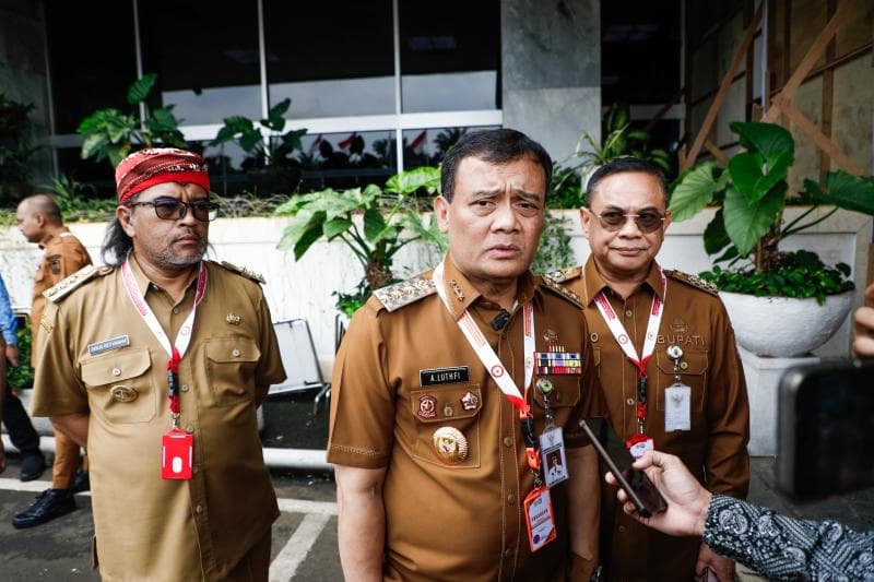 Gubernur Jateng Ahmad Luthfi menyatakan akan segera menormalisasi Sungai Tuntang. (Humas Jateng)