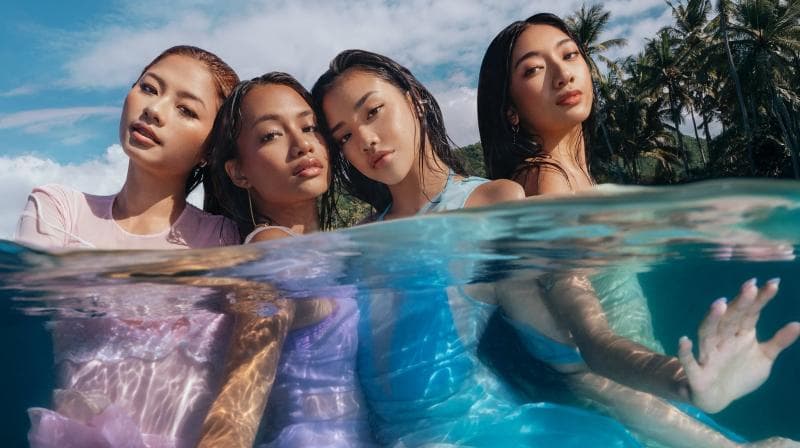 Empat member no na, girlband asli Indonesia besutan 88rising. (88rising)