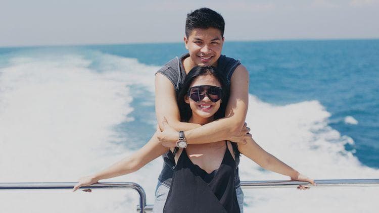 Sering meetup dengan pasangan merupakan kunci keharmonisan. (instagram.com/glennalinskie)