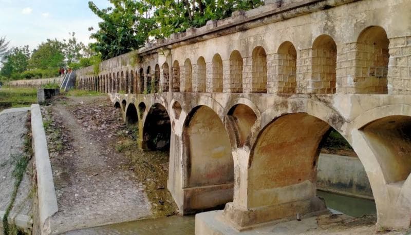 Brug Wirosari di Kabupaten Grobogan, Jawa Tengah. (Googleuser/Rony)