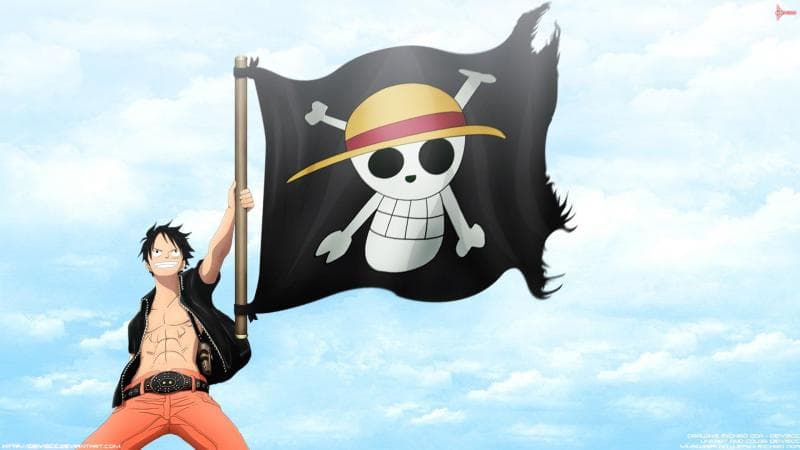 Ilustrasi: Bendera 'One Piece' belakangan banyak dikibarkan di Indonesia, bersanding dengan Merah-Putih. (Rare-gallery)