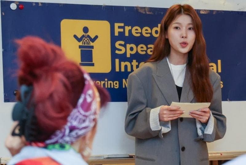 Kang Nara, pembelot dari Korea Utara. (Naver/김병권)