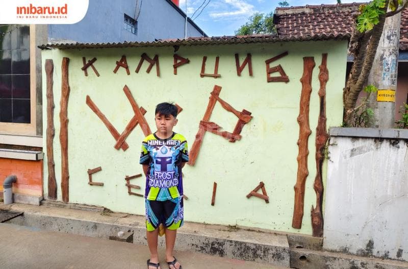 Salah satu renovasi di Gang Jalan Pramuka Desa Mayong Lor. (Inibaru.id/ Alfia Ainun Nikmah)