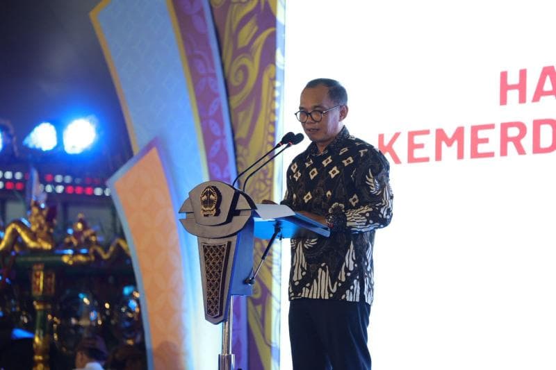 Ketua DPRD Jateng Sumanto mengajak anak muda untuk menjaga budaya. (DPRD Jateng)