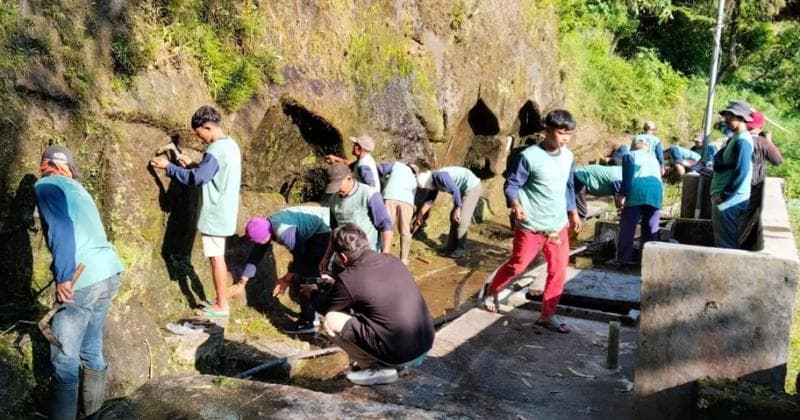Tradisi metri tuk di Boyolali. (Radar Solo)