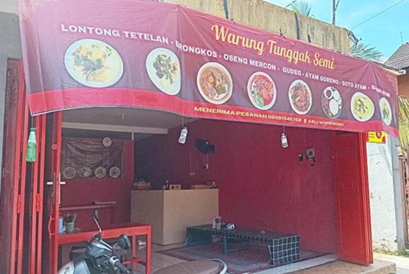 Warung Tunggak Semi Purbalingga. (Jatengnews/Shodiqin)