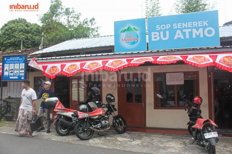 Warung Sop Senerek Bu Atmo yang sederhana di&nbsp;Jalan Pangeran Mangkubumi No.3, Cacaban, Kecamatan Magelang. (Inibaru.id/ Imam Khanafi)