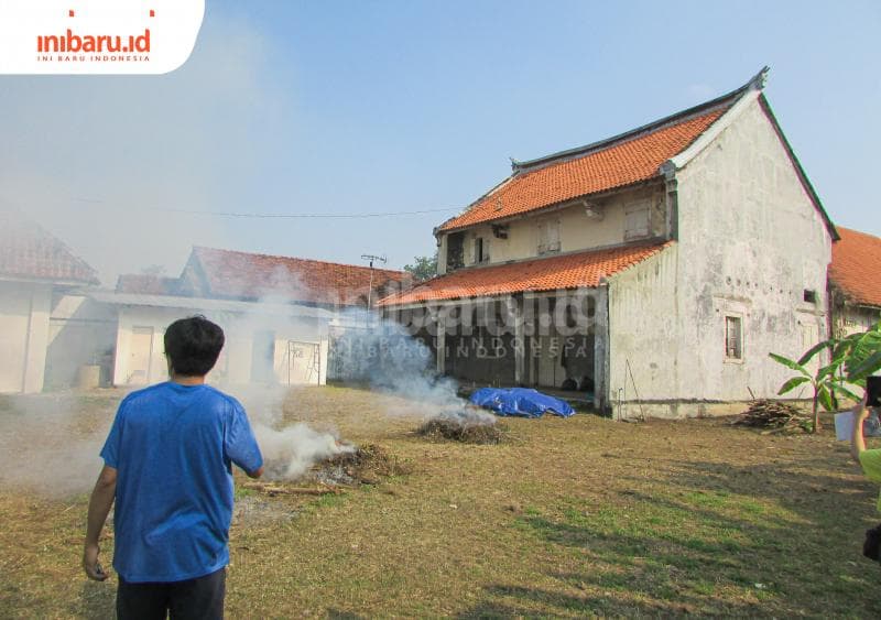 Pemanpakan dalam sekolah, bagunan khas&nbsp;identitas budaya Tionghoa (Inibaru.id/Imam Khanafi)