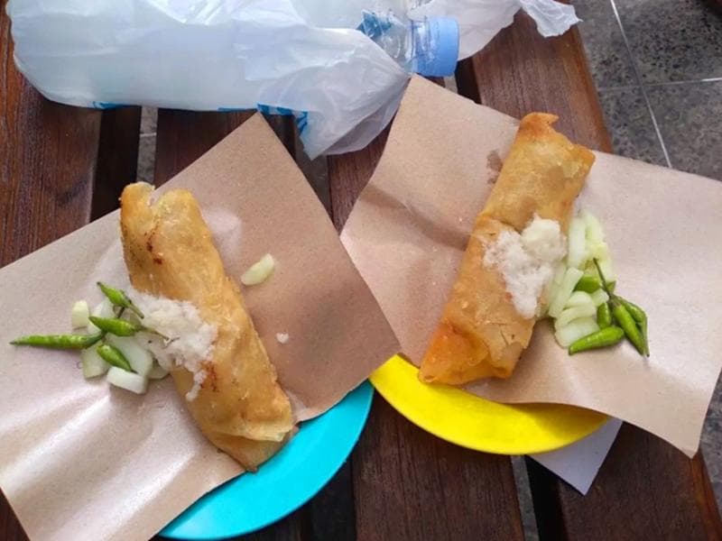 Lumpia Samijaya di Jalan Malioboro, Yogyakarta. (X/amirwawan_)