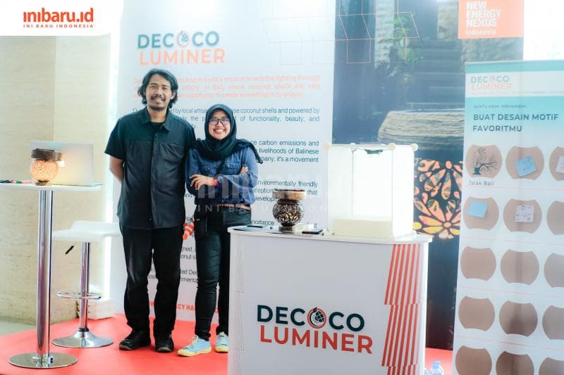 Nurul Adhim, Founder &amp; CEO Decoco Luminer dalam acara pemeran (Dok Decoco Luminer)