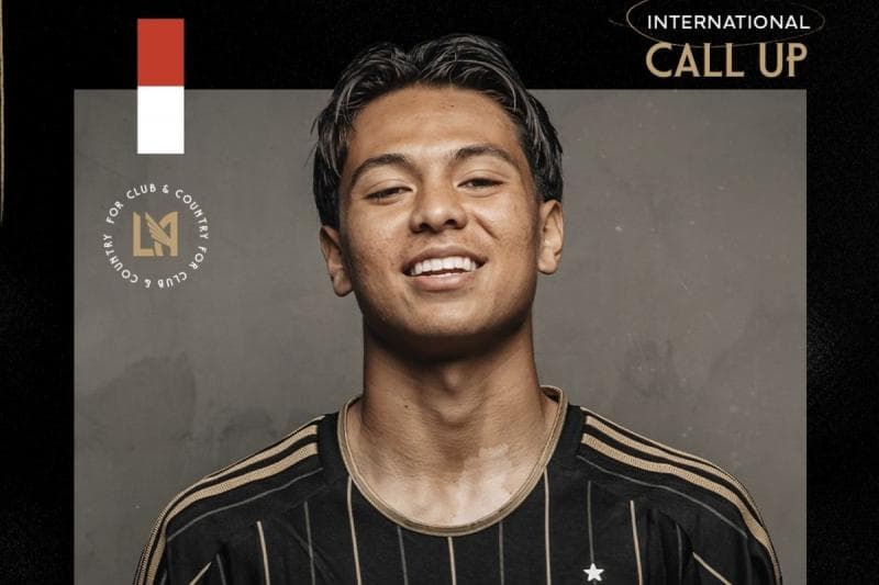 Media sosial LAFC mengungkap pemanggilan Timnas Indonesia. (IG/LAFC)