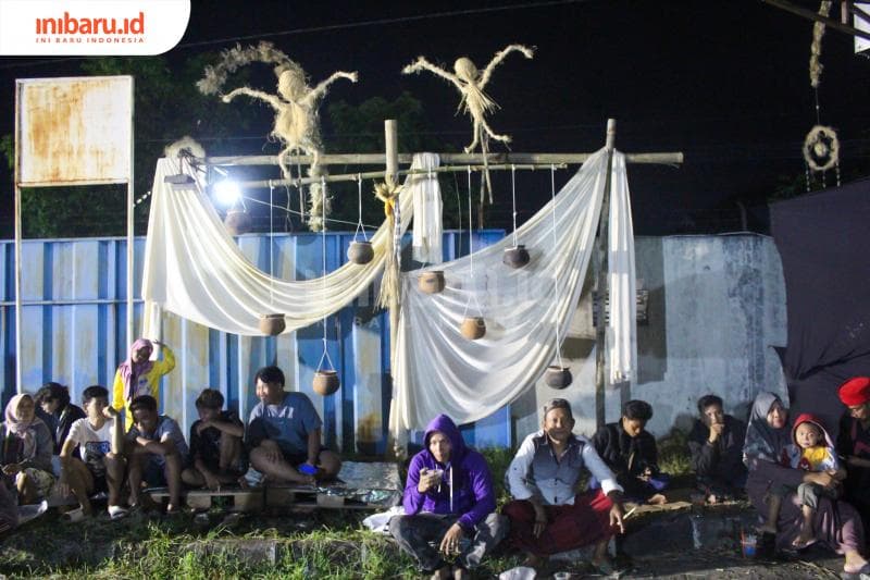 Waga sangat antusias dalam Festival Kampung Budaya Cabean #7 (Inibaru.id/Imam Khanafi)