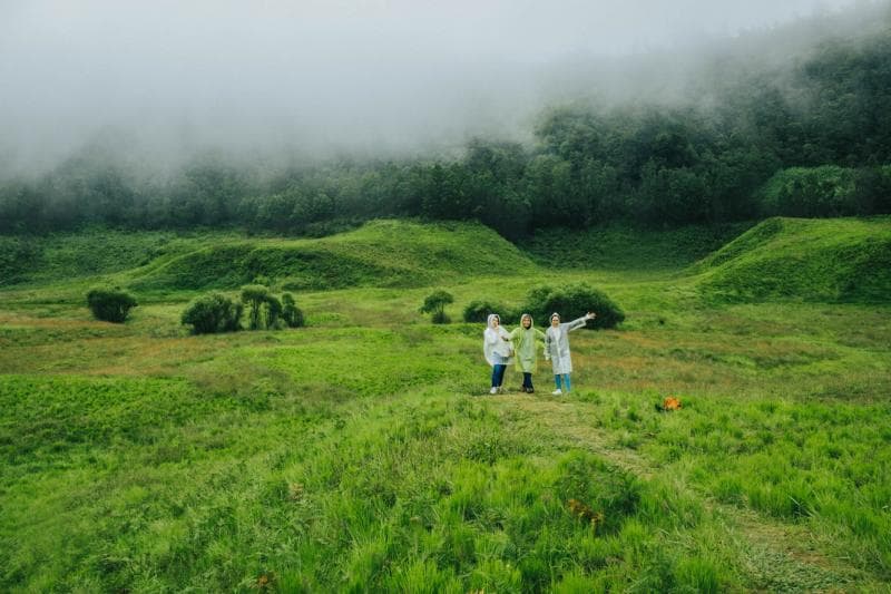 Savana Dieng Banjarnegara. (Beautymom/IG @farihmh)