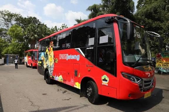 Trans Jateng menambah pilihan pembayaran nontunai. (Humas Jateng)