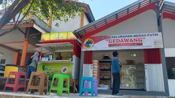 Koperasi Kelurahan Merah Putih (KKMP) Gedawang, Banyumanik, Semarang menjadi percontohan karena sukses. (Solopos/Fitroh Nurikhsan)