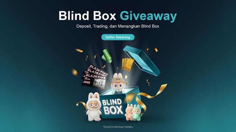 Dupoin resmi meluncurkan Blind Box Giveaway! Daftar, kumpulin poin lewat trading, lalu tukarkan untuk buka blind box berhadiah tiket konser Blackpink, collectible Labubu, hingga emas murni. Periode registrasi sampai 16 Oktober 2025!