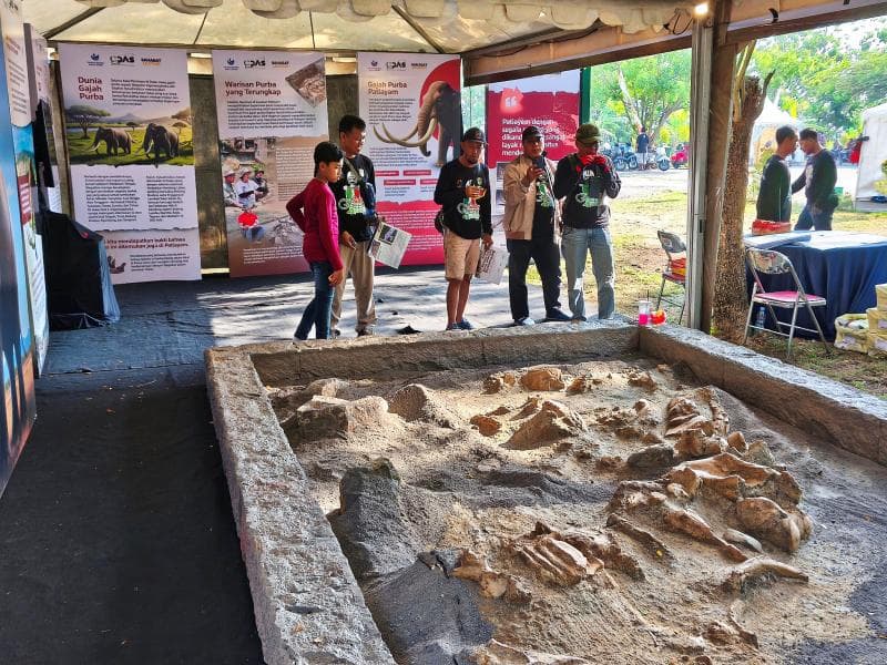 Pameran Pop-up Patiayam sebagai pemungkas HUT Kudus. (Inibaru.id/ Anam)