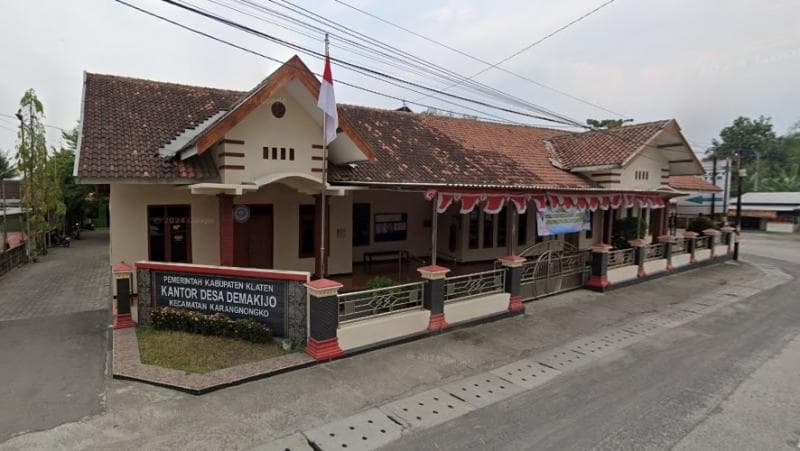 Warga Demakijo rutin menggelar tradisi Buka Teteg setiap tahun.(Google Street View)