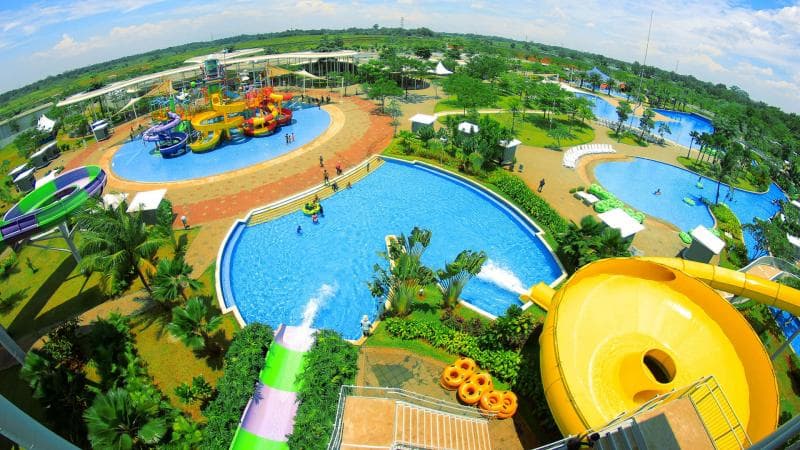 Cari Destinasi Wisata di Bekasi? Kunjungi 'Go! Wet Waterpark' Grand Wisata Bekasi