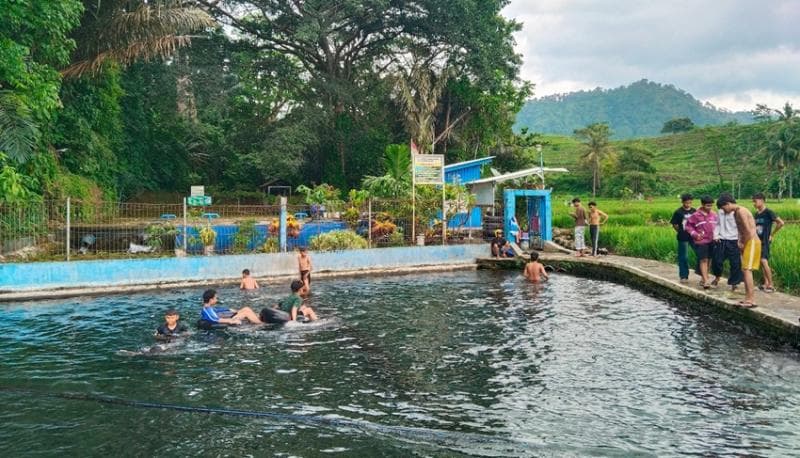 Suasana alami di Telaga Biru Sodong Basari Kabupaten Pemalang. (Bang Galon)
