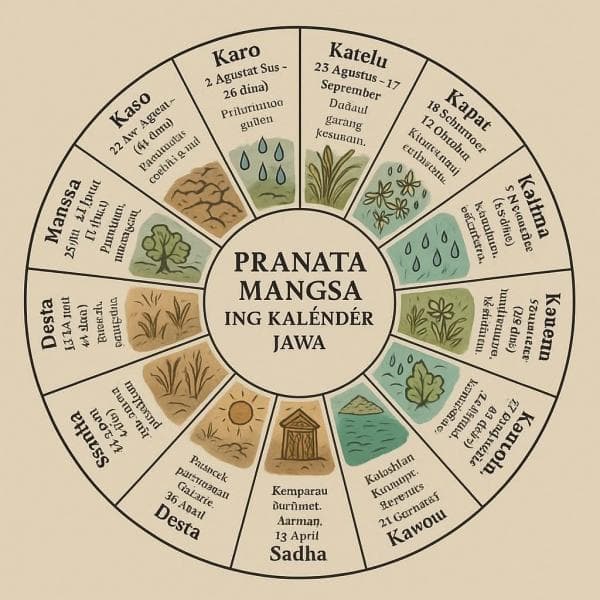 Kalender Pranata Mangsa. (via Radar Bangsa)