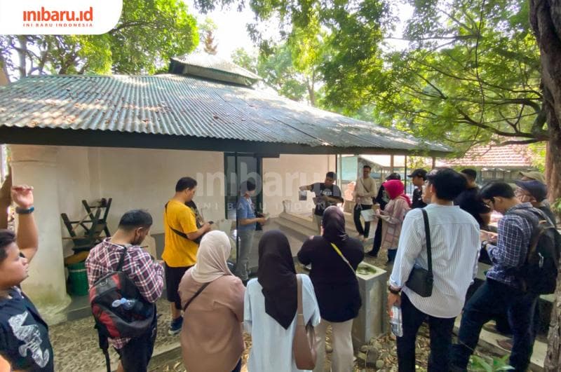 &nbsp; David Nova, storyteller yang memandu acara (Inibaru.id/Imam Khanafi)&nbsp;&nbsp;