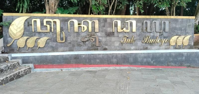 Objek wisata Tuk Budoyo di Temanggung, Jawa Tengah. (Dimas Radit Prasetya)